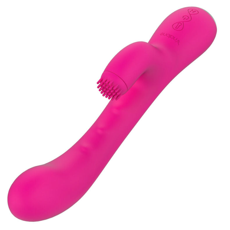 Nalone Idol Vibratore Rabbit con Clitoride Rotante e Funzione Calore