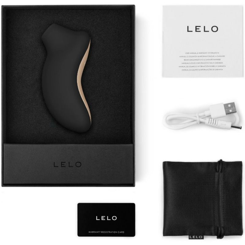 LELO Sona Massaggiatore Sonico per il Clitoride Nero – immagine 4
