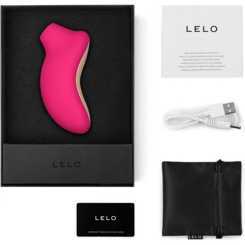 LELO Sona Cruise Massaggiatore Sonico per il Clitoride Cherry – immagine 3
