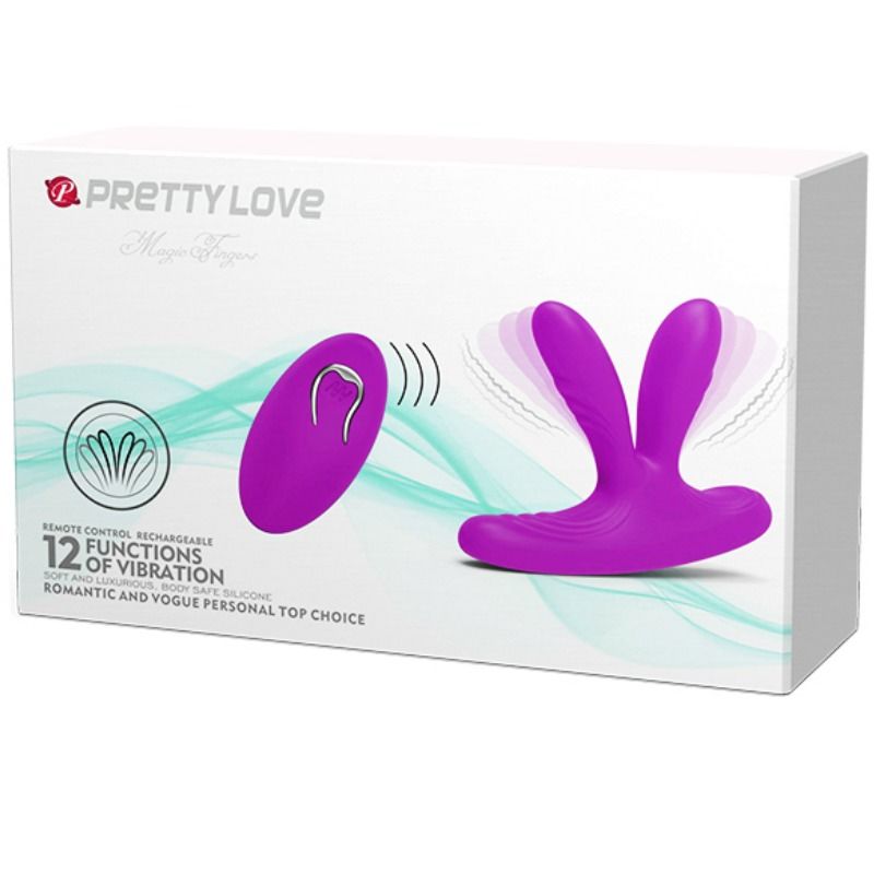 Pretty Love Magic Fingers Vibratore a Due Dita con Telecomando – immagine 9