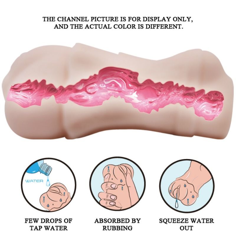 Crazy Bull Masturbatore Vagina Water Skin con Bullet Vibrante – immagine 7