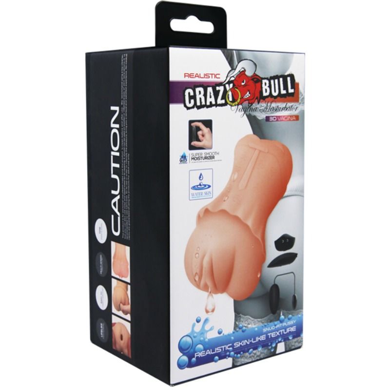 Crazy Bull Masturbatore Vagina Water Skin con Bullet Vibrante – immagine 10