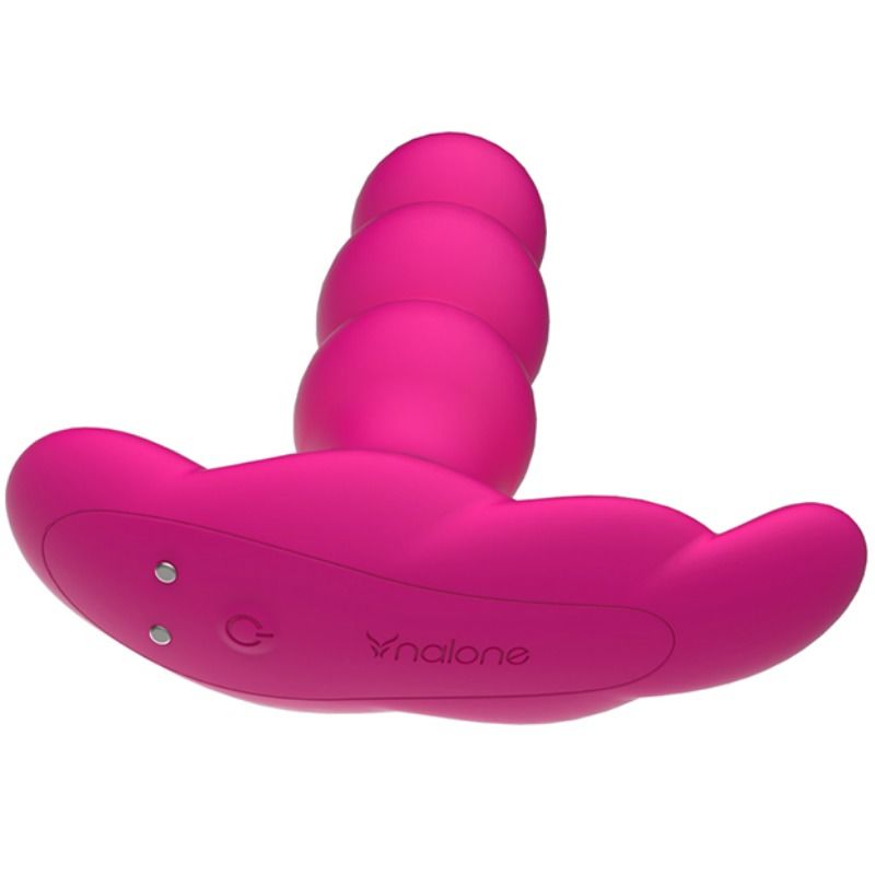 Nalone Pearl Vibratore Anale con Rotazione e Telecomando Nero – immagine 2