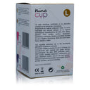 Nina Kikí Coppetta Mestruale Rosa Taglia L in Silicone Medicale – immagine 6