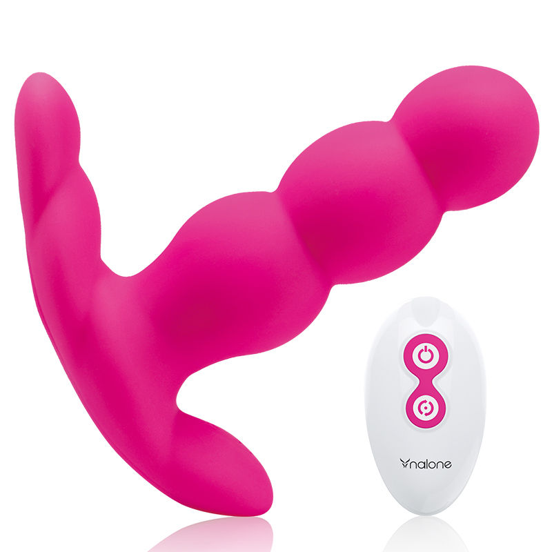 Nalone Pearl Vibratore Anale con Rotazione e Telecomando Nero – immagine 6