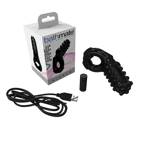 Bathmate Vibe Ring Tickle Anello Vibrante Ricaricabile – immagine 5