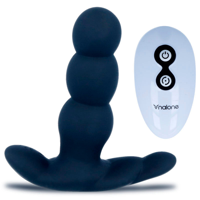 Nalone Pearl Vibratore Anale con Rotazione e Telecomando Nero – immagine 7