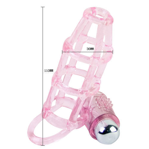 Baile Sweet Guaina con Anelli e Vibrazione 10 Ritmi Rosa
