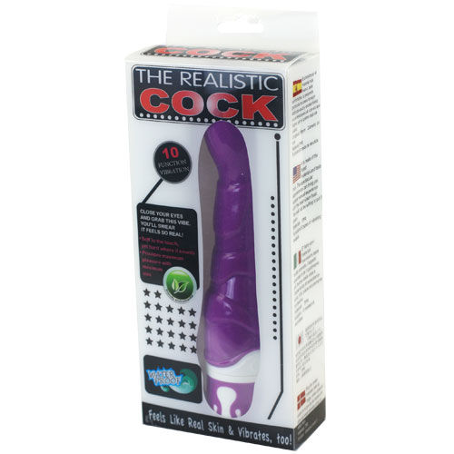 Baile Vibratore Realistico Punto G 10 Ritmi Viola 22 cm – immagine 4
