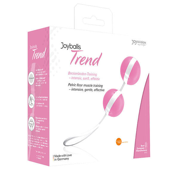 Joydivision Joyballs Secret Pallina Vaginale Singola Bicolore Rosa – immagine 2