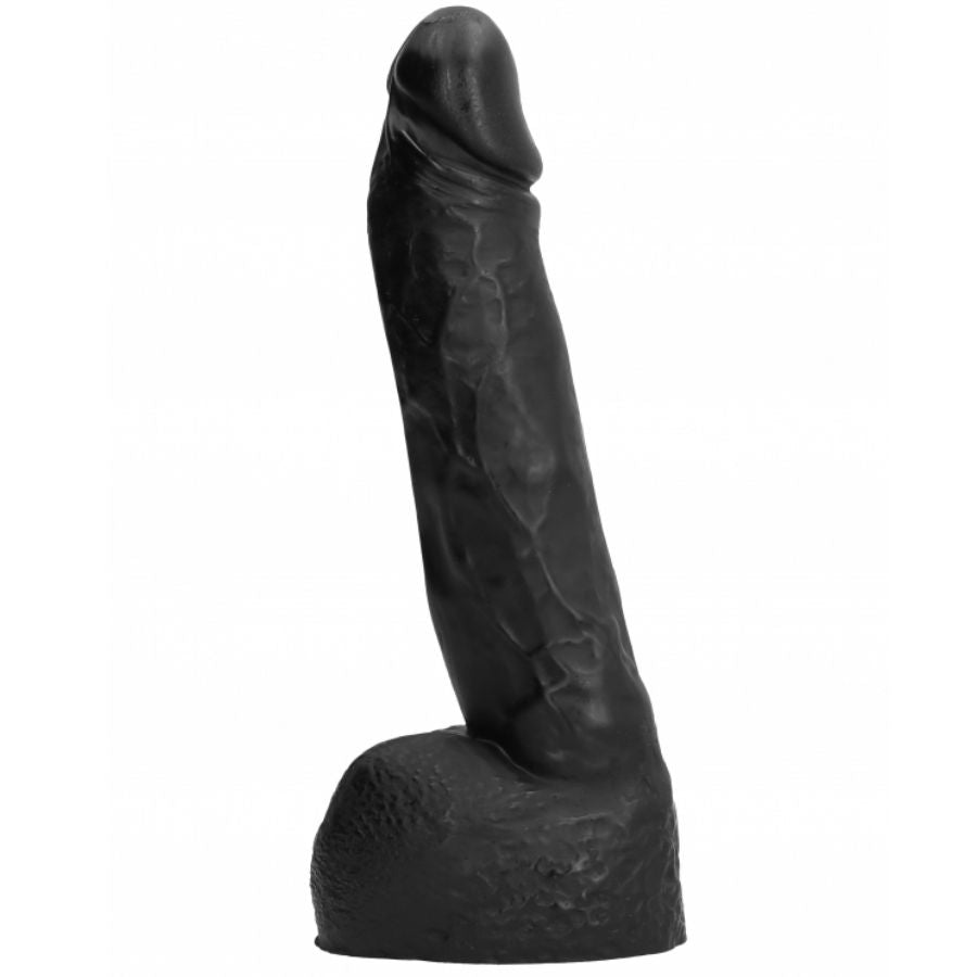 All Black Dildo a Pugno con Testicoli 20 cm – immagine 2