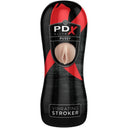 PDX Elite Vibrating Stroker masturbatore vagina nel suo contenitore