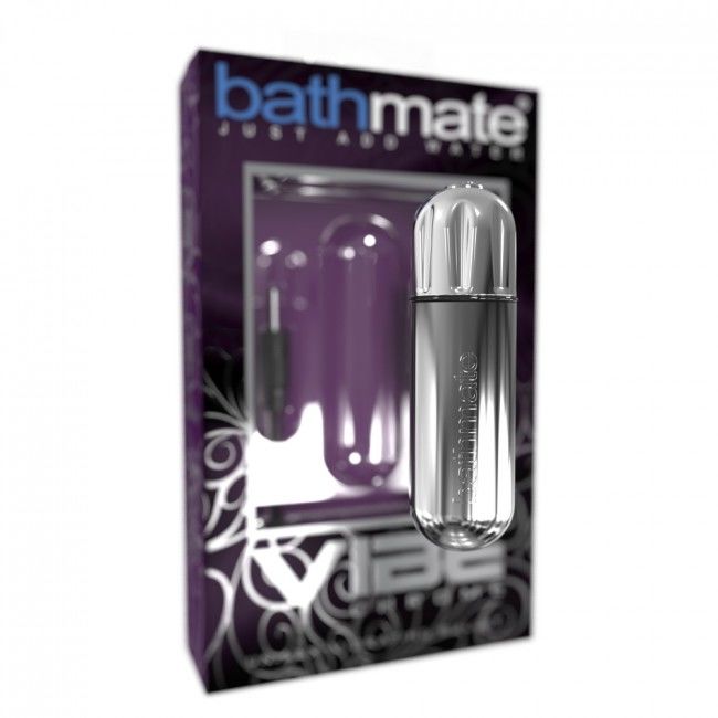 Bathmate Vibe Proiettile Vibrante Ricaricabile Argento – immagine 3