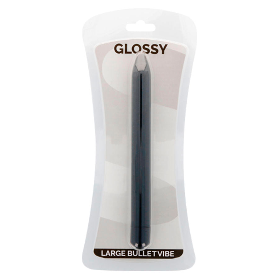 Glossy Slim Vibratore Nero – immagine 3