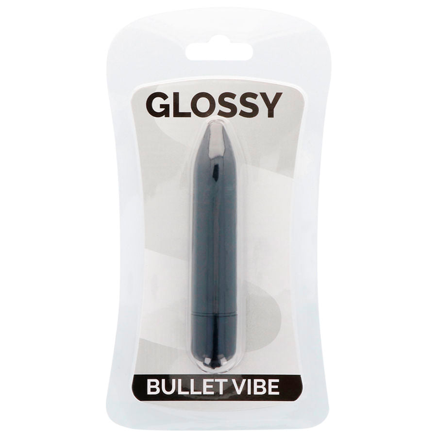 Glossy Thin Vibe Vibratore Nero – immagine 3
