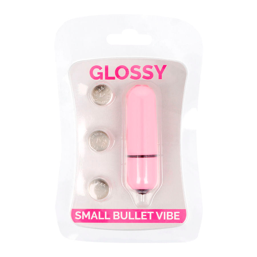 Glossy Small Bullet Vibratore Rosa – immagine 3