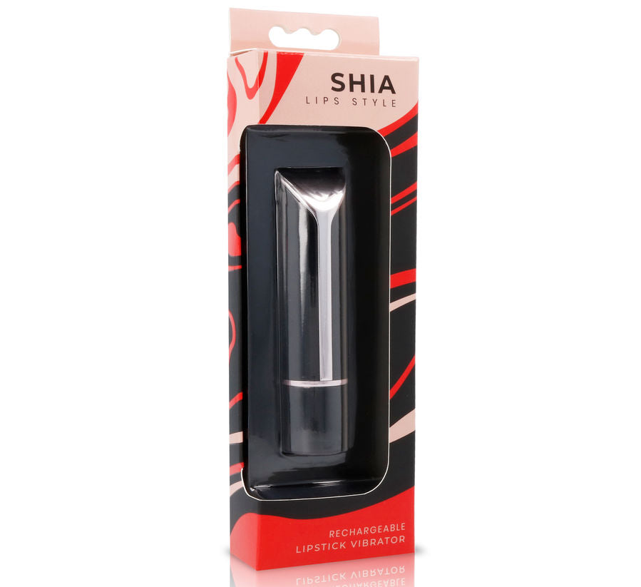 Lips Style Shia Rossetto Vibrante Nero e Rosso – immagine 2