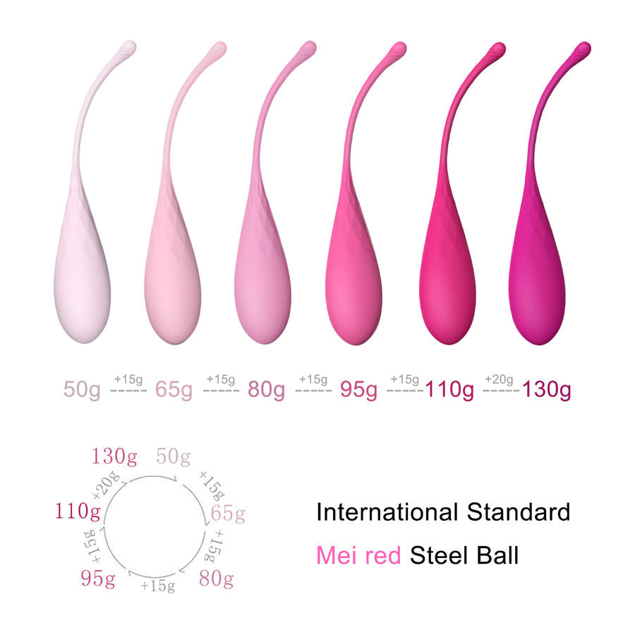 Leslie Kegel Fit Set Allenamento Pavimento Pelvico 6 Pezzi – immagine 9