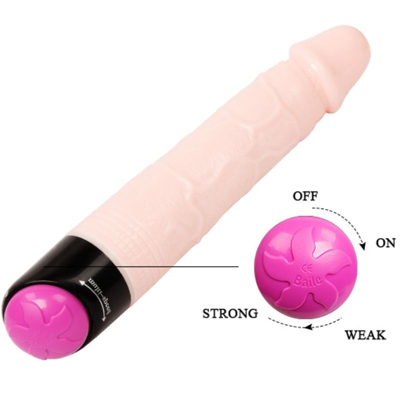 Baile Colorful Sex Vibratore Realistico Rotante 24 cm – immagine 4