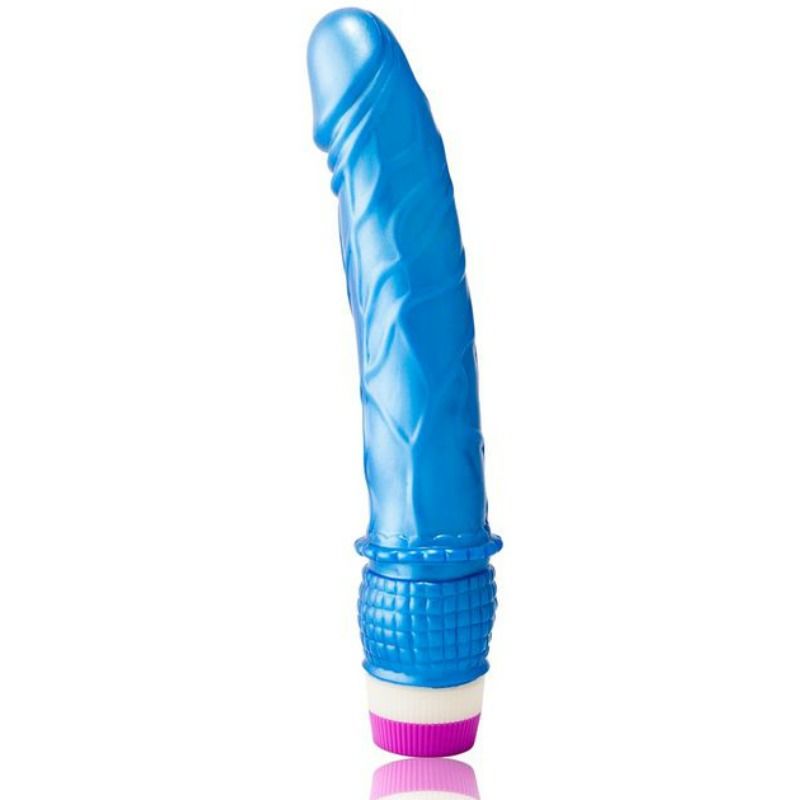 Baile Linex Vibratore Realistico in Gelatina Blu 23 cm – immagine 2