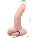 Baile Arbitrariness Vibratore Realistico Rotante con Ventosa