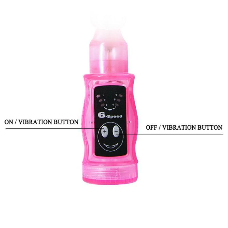 Baile Distortion Stimolatore Anale a Sfere Vibrante Pieghevole Rosa – immagine 6