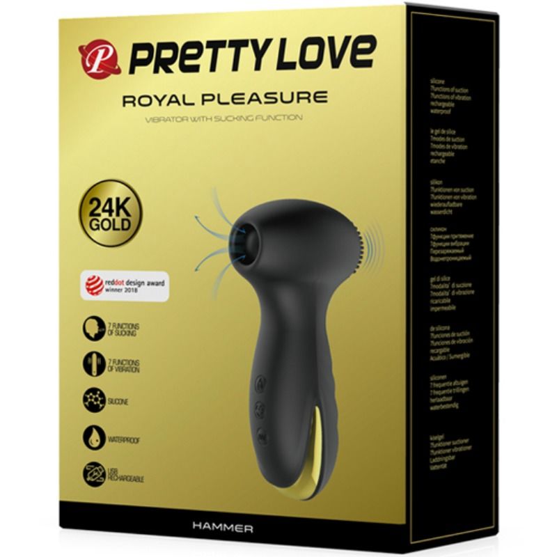 Pretty Love Hammer Stimolatore con Vibrazione e Aspirazione – immagine 6