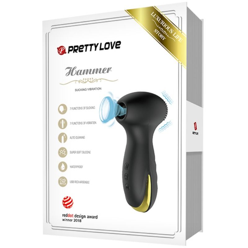 Pretty Love Hammer Stimolatore con Vibrazione e Aspirazione – immagine 7