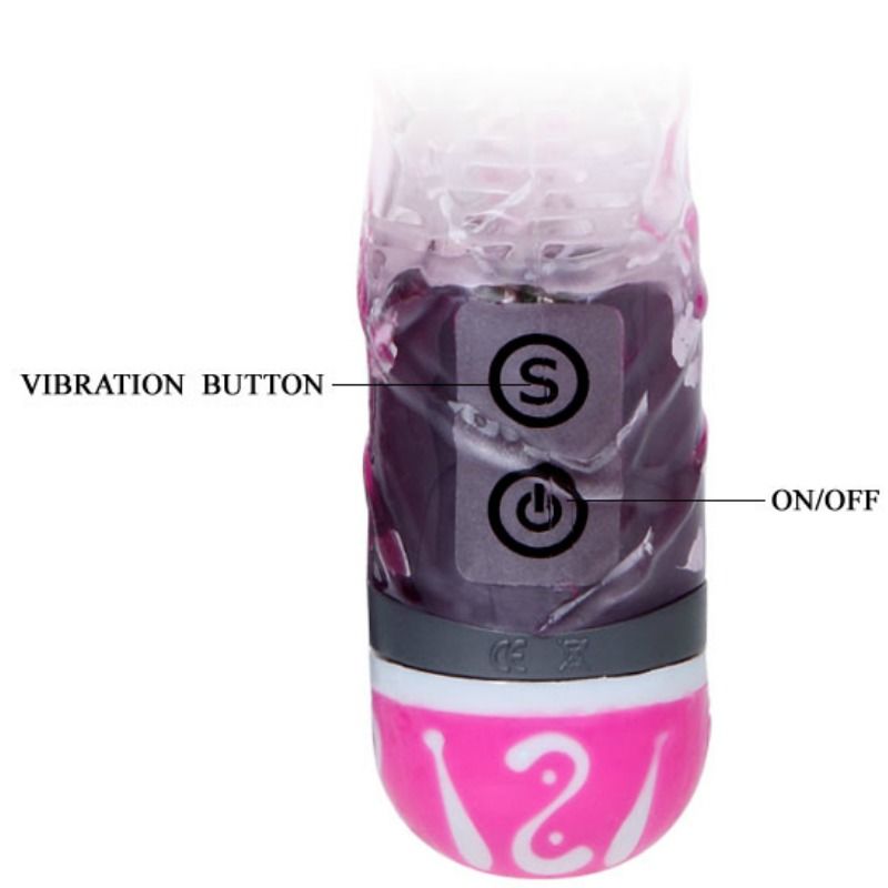 Baile Vibratore Rabbit Multivelocità Rosa 10 Funzioni – immagine 6