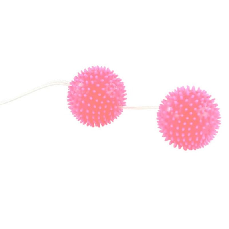 Baile Deep Pleasure Palline Vaginali Testurizzate Rosa 3,6 cm
