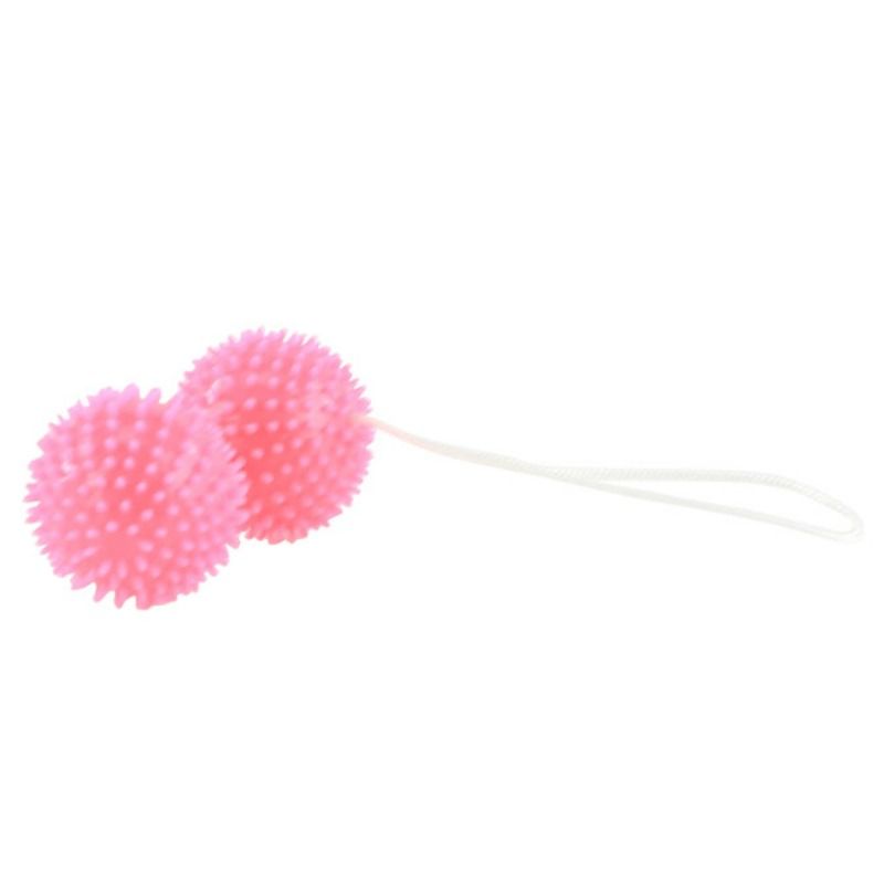 Baile Deep Pleasure Palline Vaginali Testurizzate Rosa 3,6 cm – immagine 6