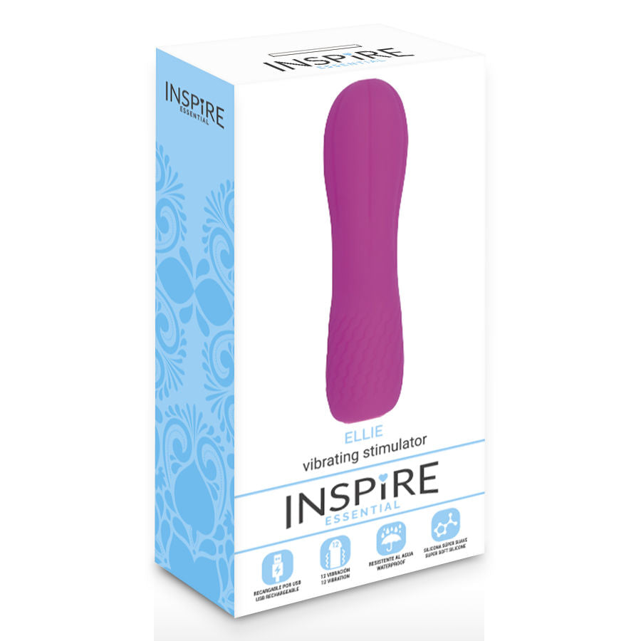 Inspire Essential Ellie Mini Vibratore Flessibile Ricaricabile Viola – immagine 3