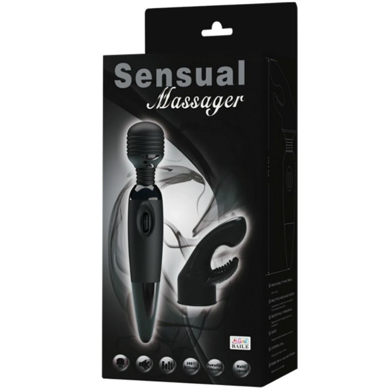 Baile Sensual Massaggiatore Wand con Testina Intercambiabile – immagine 7