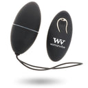 WOMANVIBE Alsan Uovo Vibrante con Telecomando in Silicone Nero – foto 2
