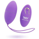 WOMANVIBE Alsan Uovo Vibrante con Telecomando in Silicone Viola