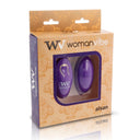 WOMANVIBE Alsan Uovo Vibrante con Telecomando in Silicone Viola – foto 2