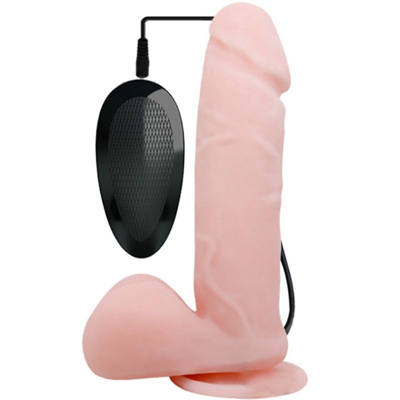 Baile Oliver Vibratore Realistico Rotante con Ventosa e Telecomando