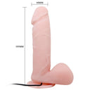 Baile Oliver Vibratore Realistico Rotante con Ventosa e Telecomando – immagine 4