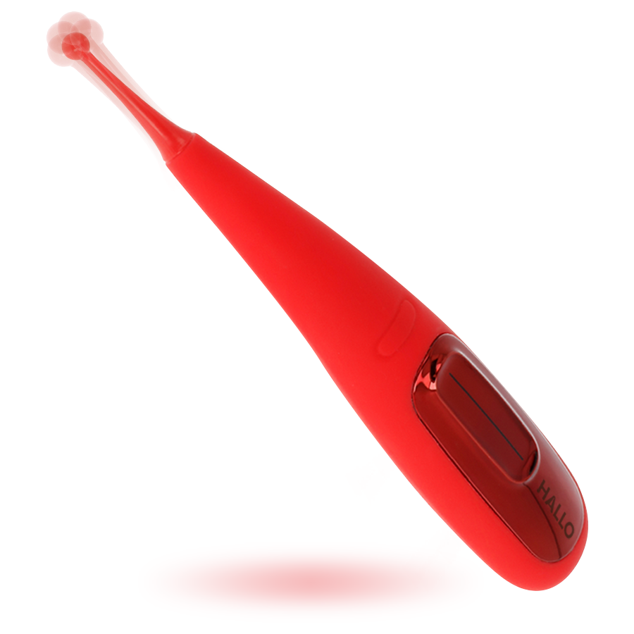 Hallo Focus Stimolatore Clitoride Ricaricabile Rosso