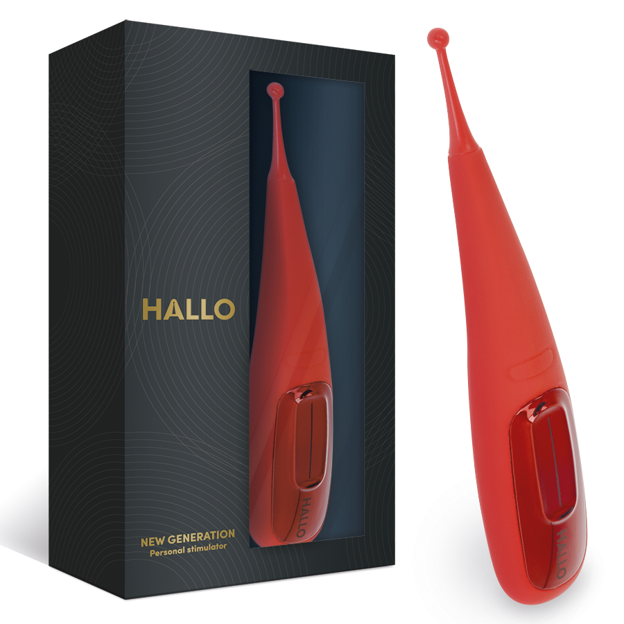 Hallo Focus Stimolatore Clitoride Ricaricabile Rosso – immagine 4