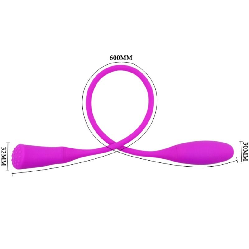 Pretty Love Snaky Vibe Vibratore Doppio 2 Motori Ricaricabile – immagine 4