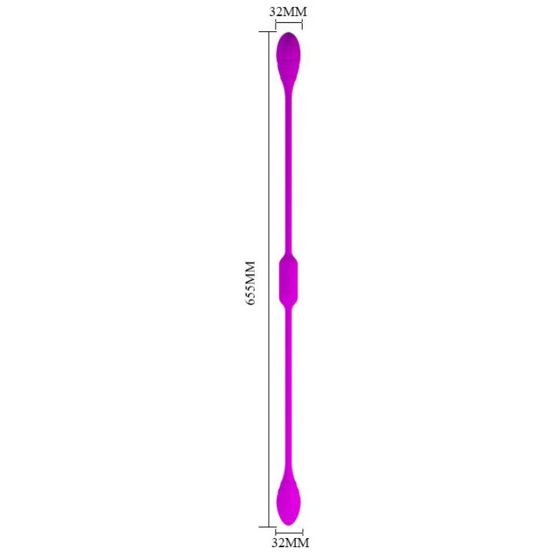 Pretty Love Dream Lovers Whip Vibratore Doppio Flessibile – immagine 3