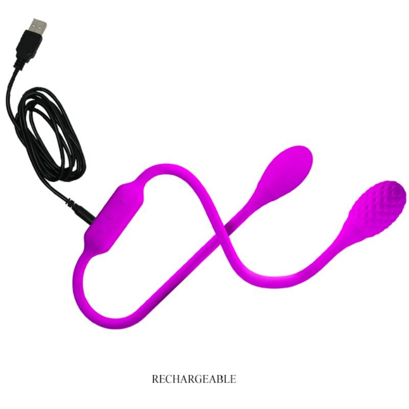 Pretty Love Dream Lovers Whip 2 Vibratore Doppio Flessibile – immagine 5
