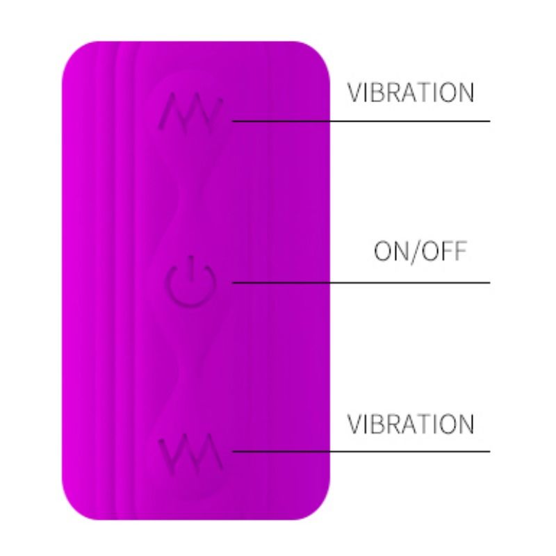 Pretty Love Dream Lovers Whip 2 Vibratore Doppio Flessibile – immagine 6