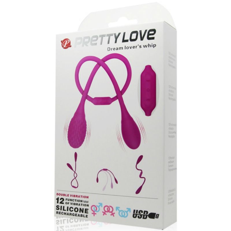 Pretty Love Dream Lovers Whip 2 Vibratore Doppio Flessibile – immagine 9