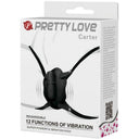 Pretty Love Carter Imbracatura con Bullet Vibrante Ricaricabile – immagine 7