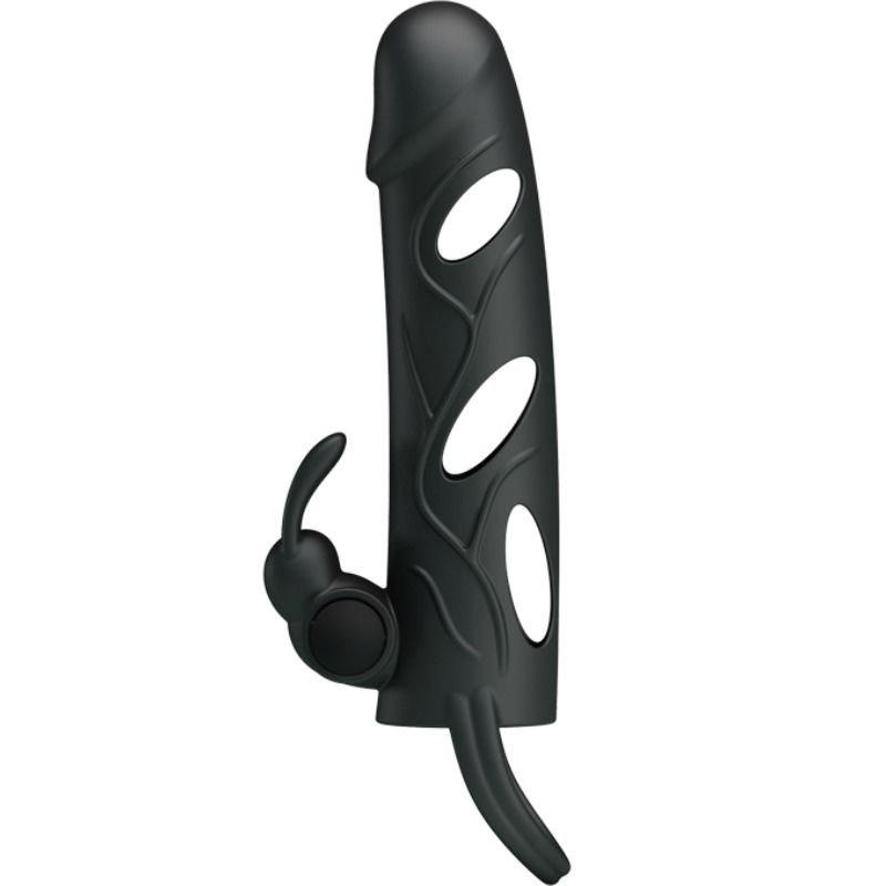 Pretty Love Guaina Vibrante in Silicone con Coniglietto 14 cm – immagine 9