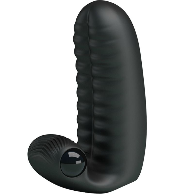 Pretty Love Abbott Ditale Vibrante con Doppia Nodulazione Nero