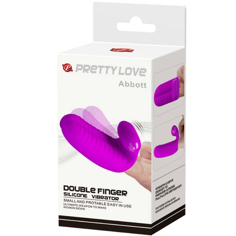Pretty Love Abbott Ditale Vibrante con Doppia Nodulazione Lilla – immagine 6