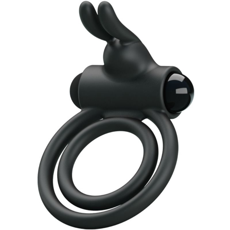Pretty Love Osmond Doppio Anello Vibrante in Silicone – immagine 3